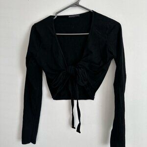 Brandy Melville Wrap Long Sleeve